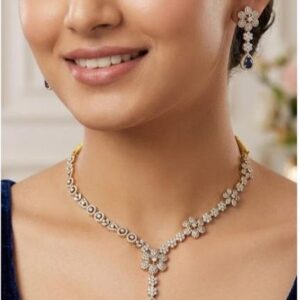 The Blue Blossom Necklace Set